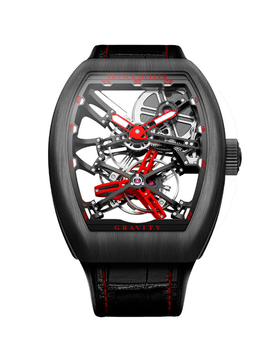 Часы Franck Muller Vanguard Graviti V_45_T_GRAVITY_CS_SQT-red
